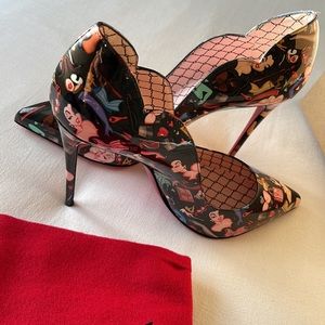 NWT Christian Louboutin Hot Chick Leather Pumps